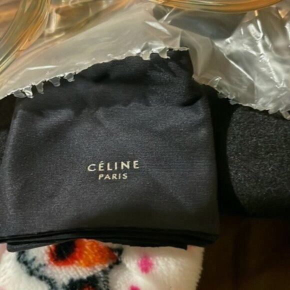 Celine 52mm Designer Sunglasses orange green - Picture 4 of 7